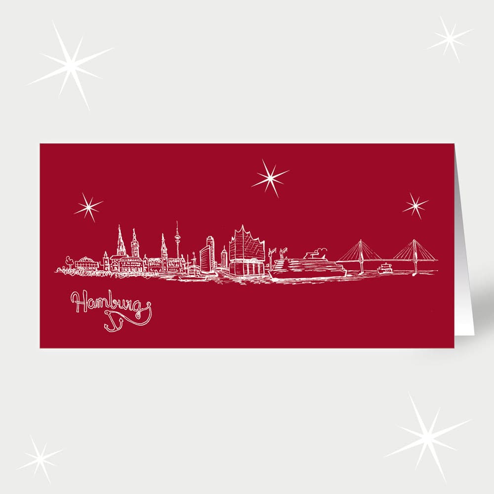 Hamburg - Line Art